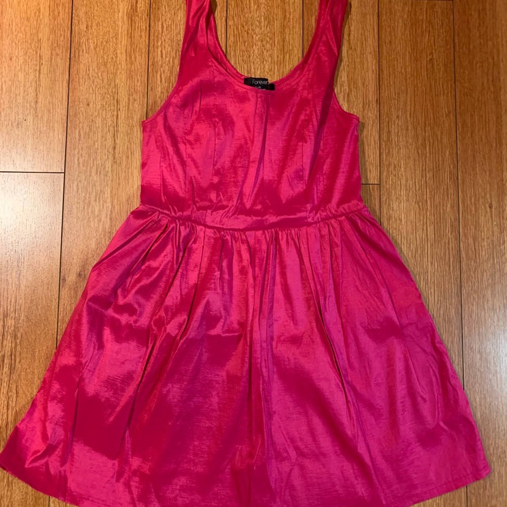Pink party dress